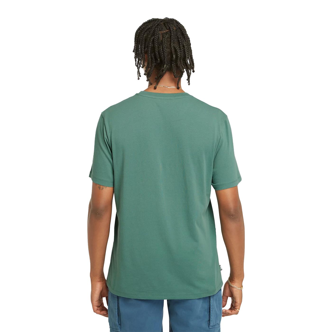 Timberland SS Front Graphic Tee Sea Pine  - TB0A5UDBCL61