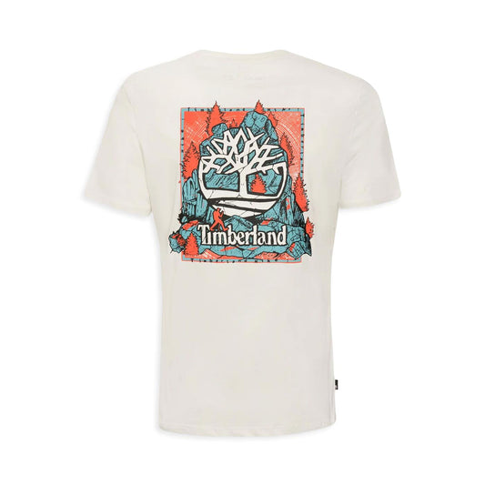 Timberland Back Graphic SS Tee Vintage White  - TB0A5UDYCM91