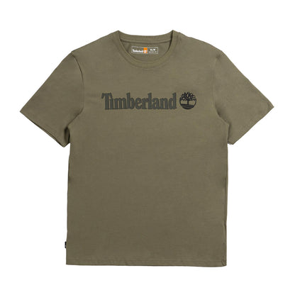 Timberland Kenn Linear Logo SS Tee Cassel Earth  - TB0A5UPQ5901