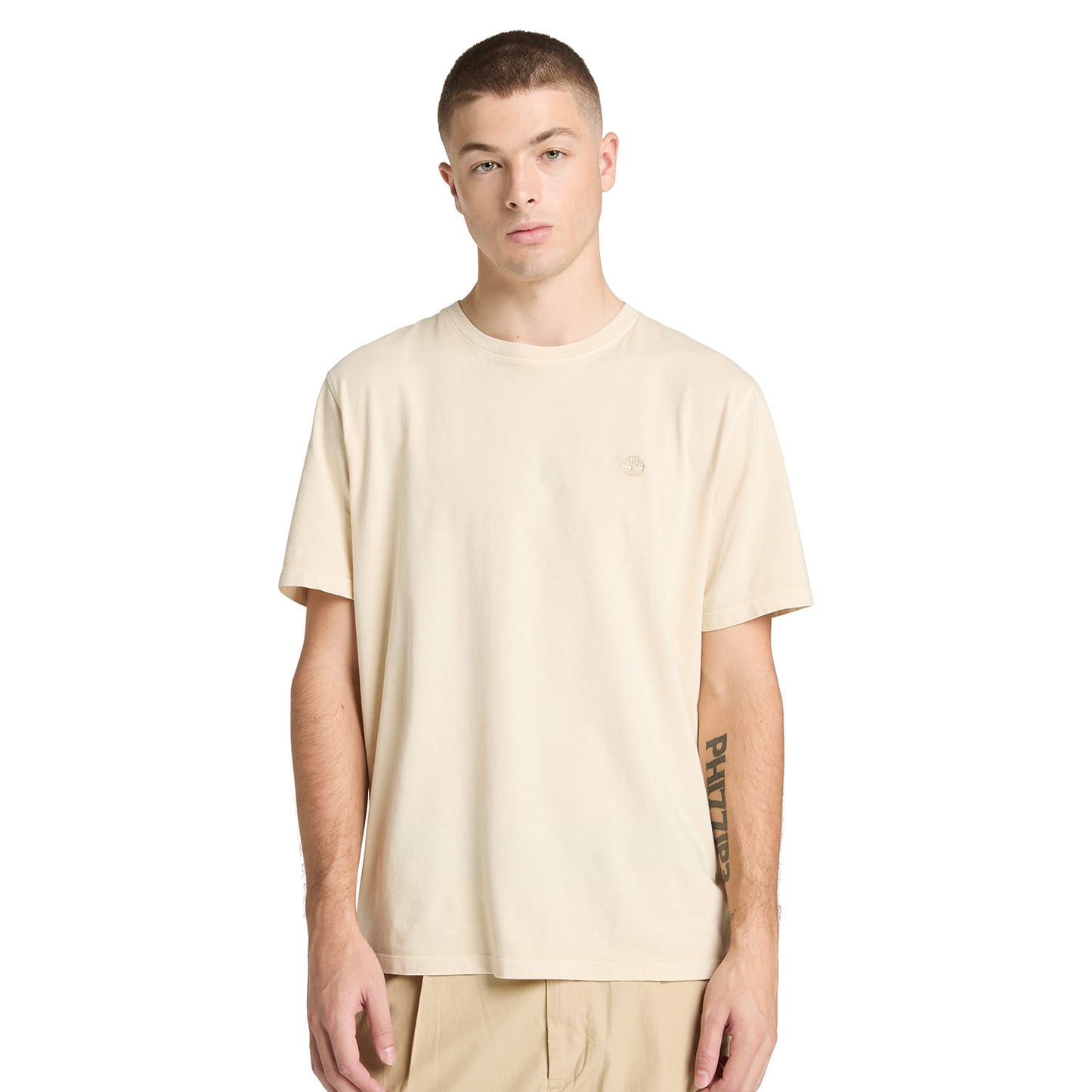Timberland Dunstan River Garment Dye SS Tee Putty  - TB0A5YAY2601
