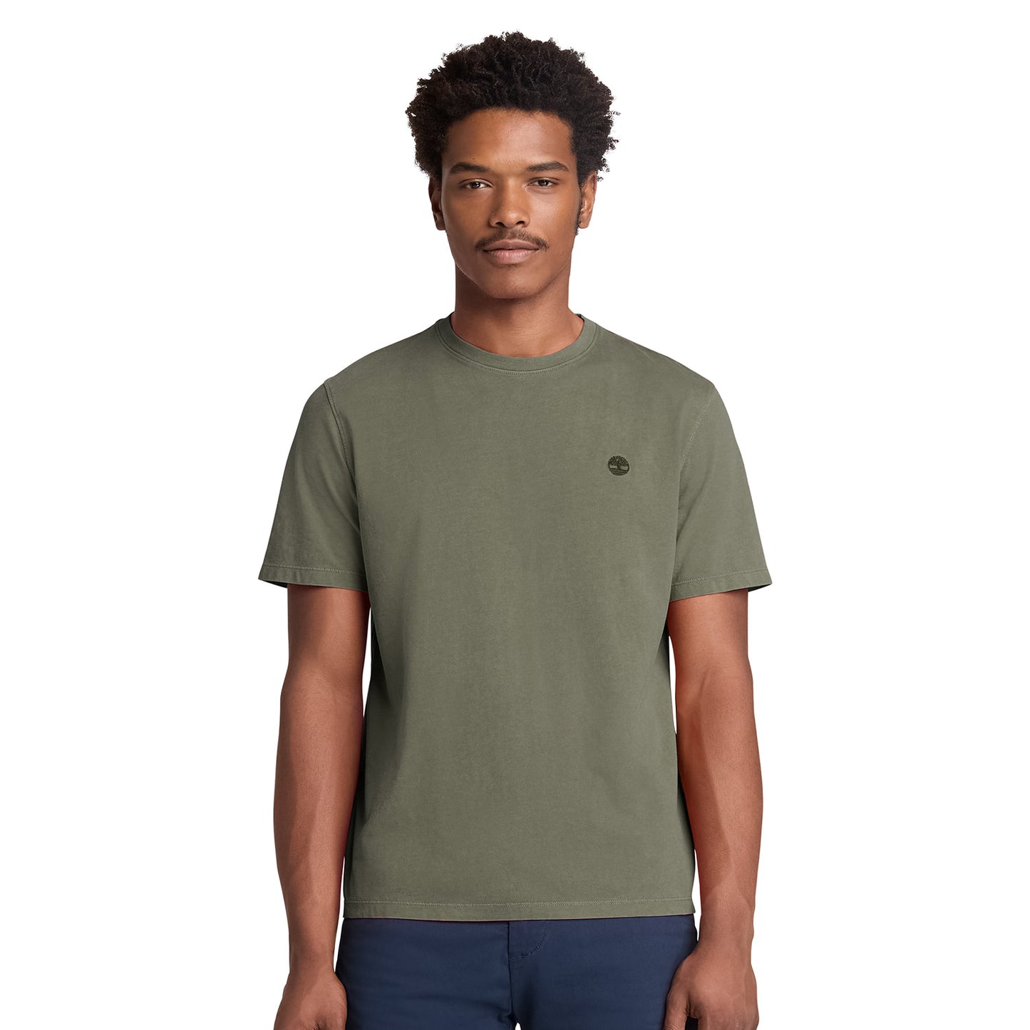 Timberland Dunstan River Garment Dye SS Tee Leaf Green  - TB0A5YAYA581