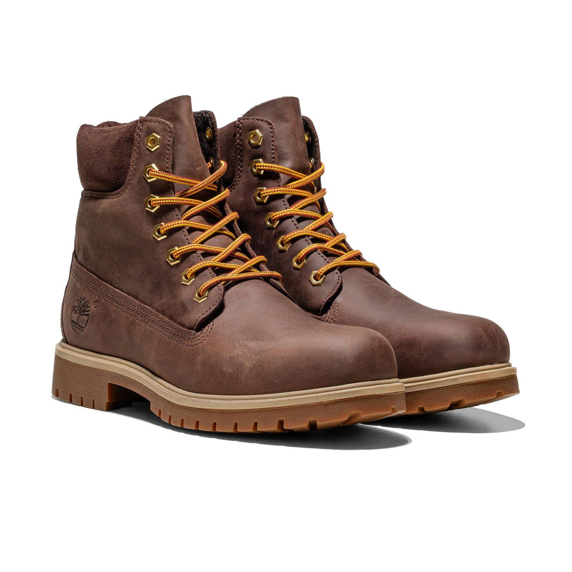 Timberland TB 25 6 Inch Lace WP Boot Dark Brown Full Grain  - TB0A6CH6W011
