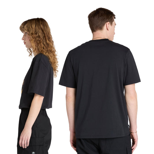 Timberland Front Boot Graphic Tee Black  - TB0A6DJ10011