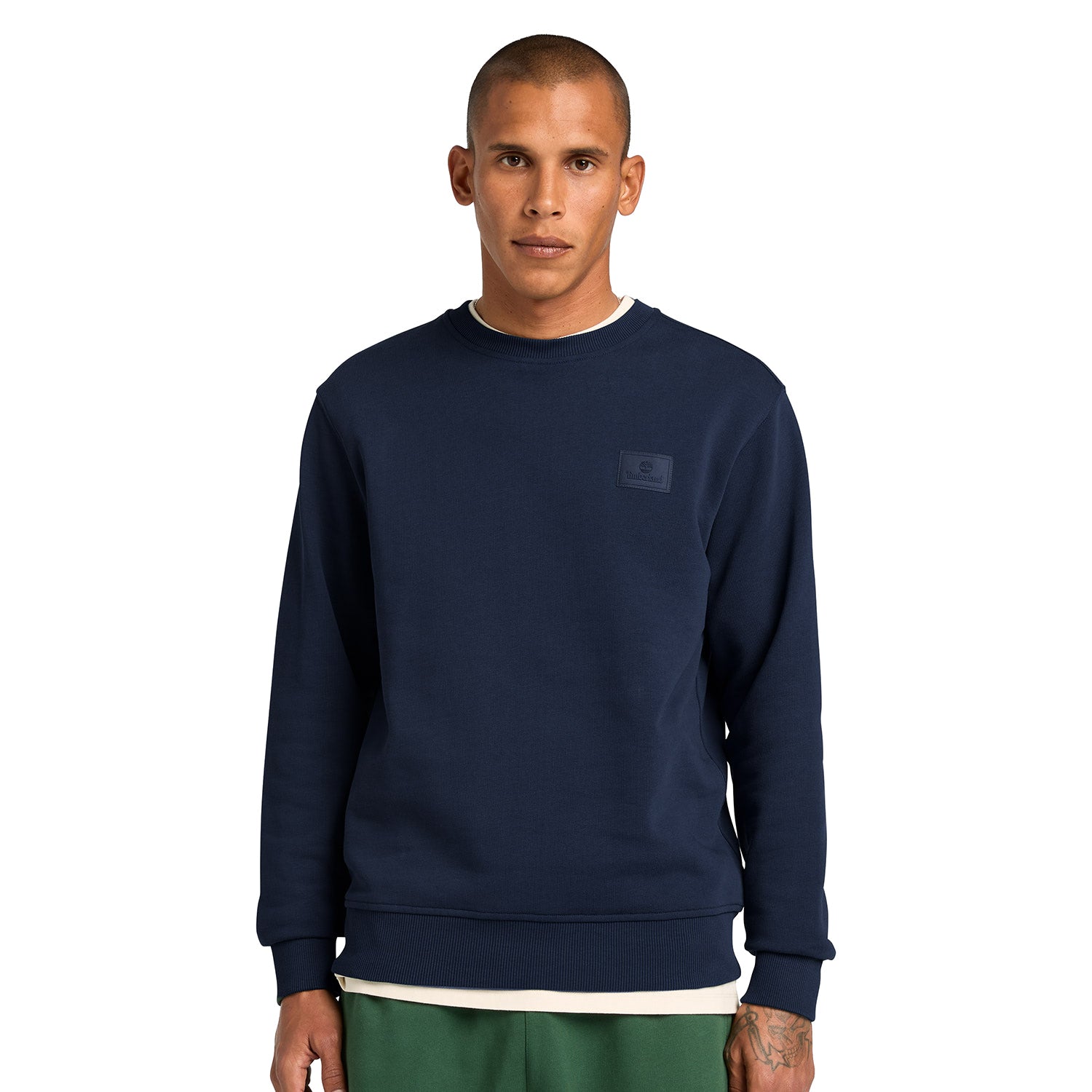 Timberland Silicon Badge (LB) Crew Dark Shappire  - TB0A6KPB4331