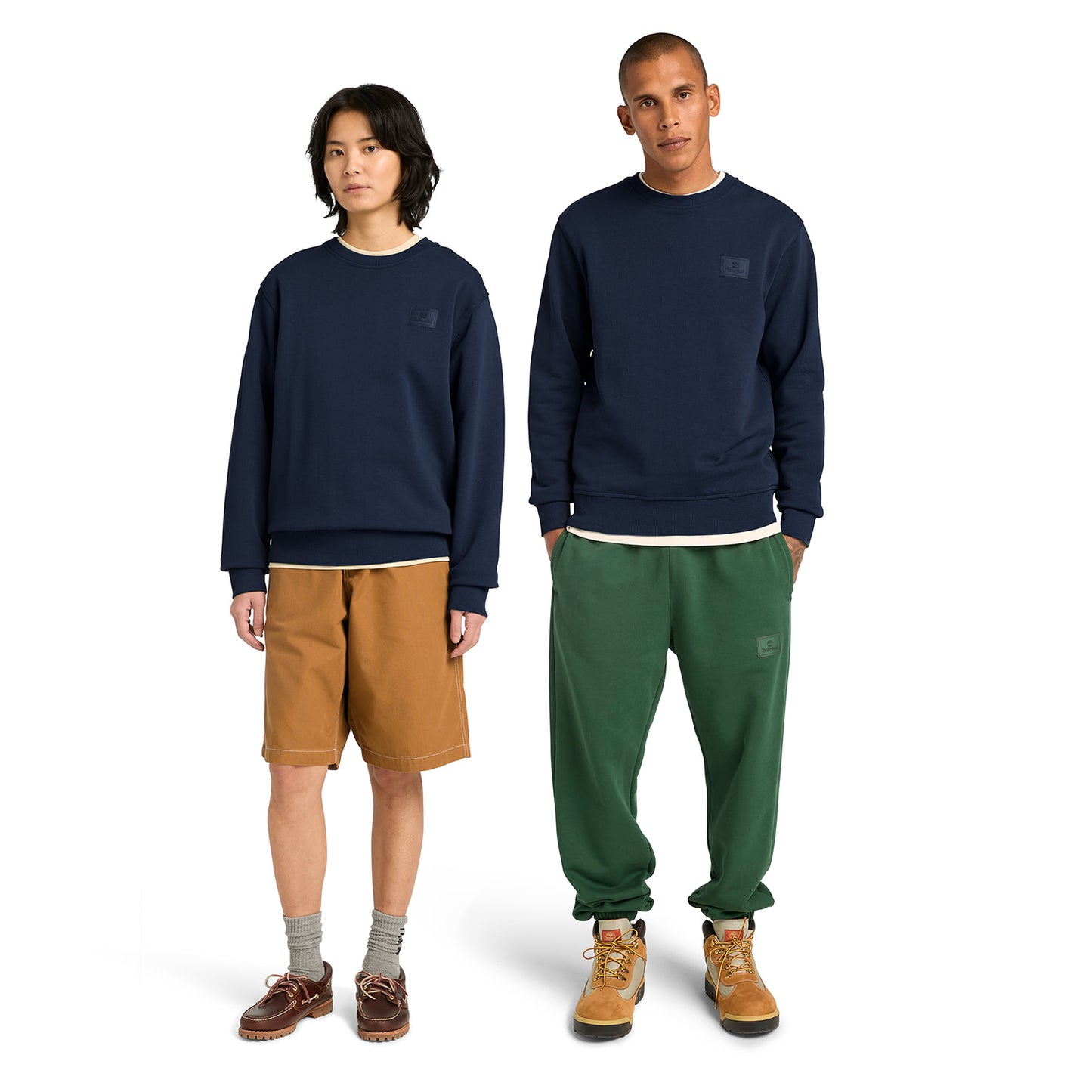 Timberland Silicon Badge (LB) Crew Dark Shappire  - TB0A6KPB4331