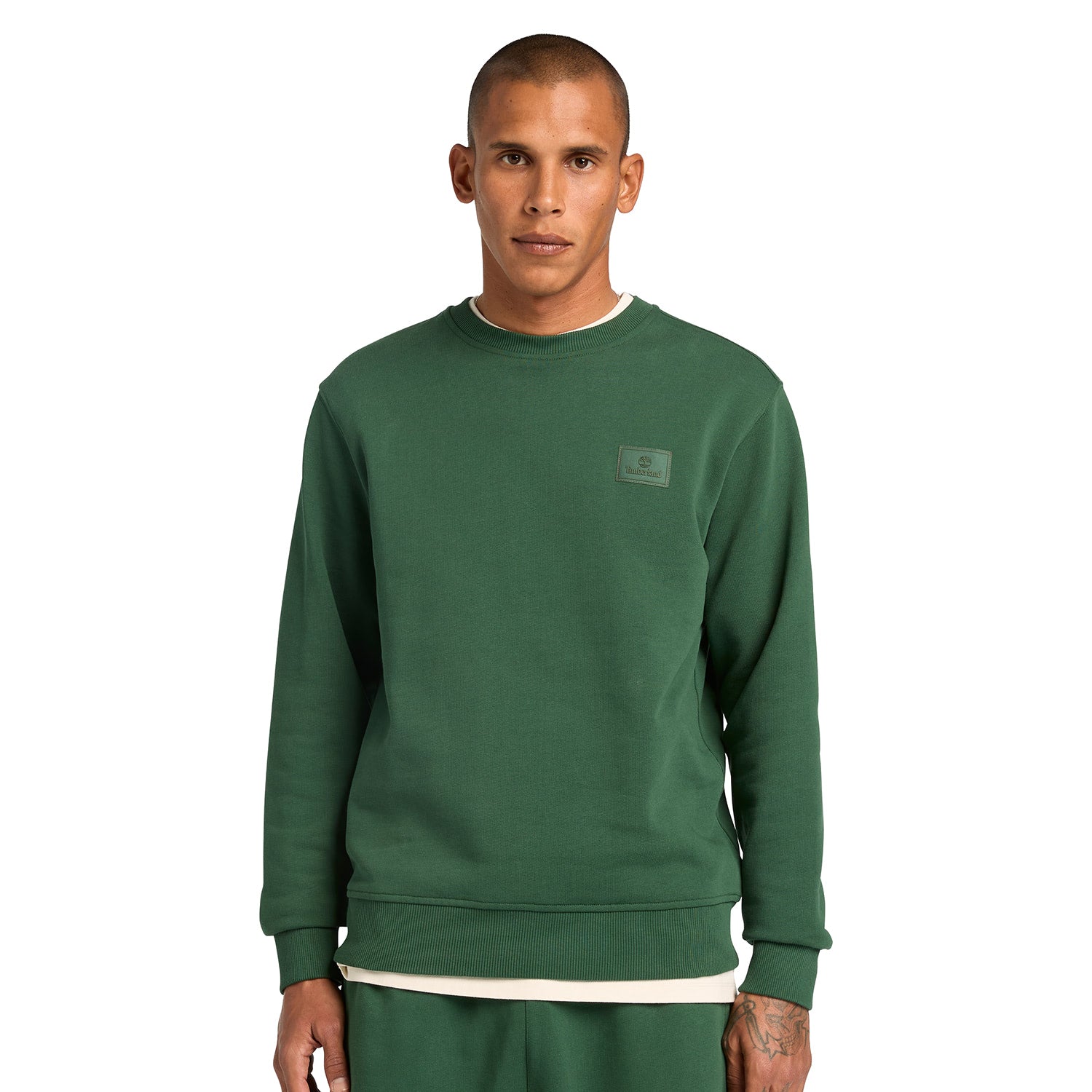 Timberland Silicon Badge (LB) Crew Pineneedle  - TB0A6KPBA6X1