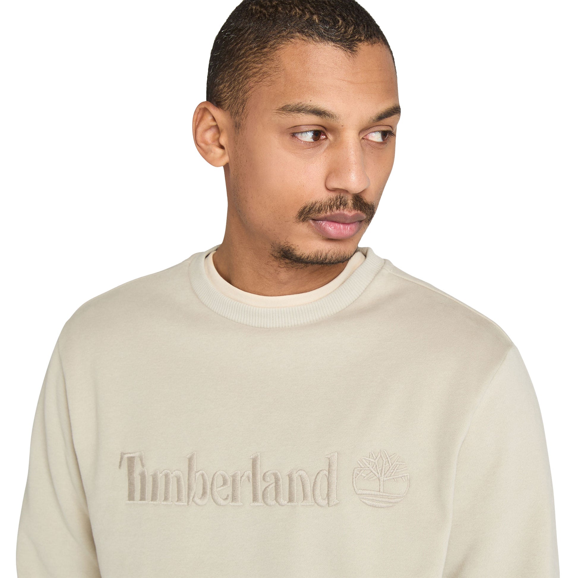 Timberland Hampthon Crew Neck Island Fossil  - TB0A6VG6CY21