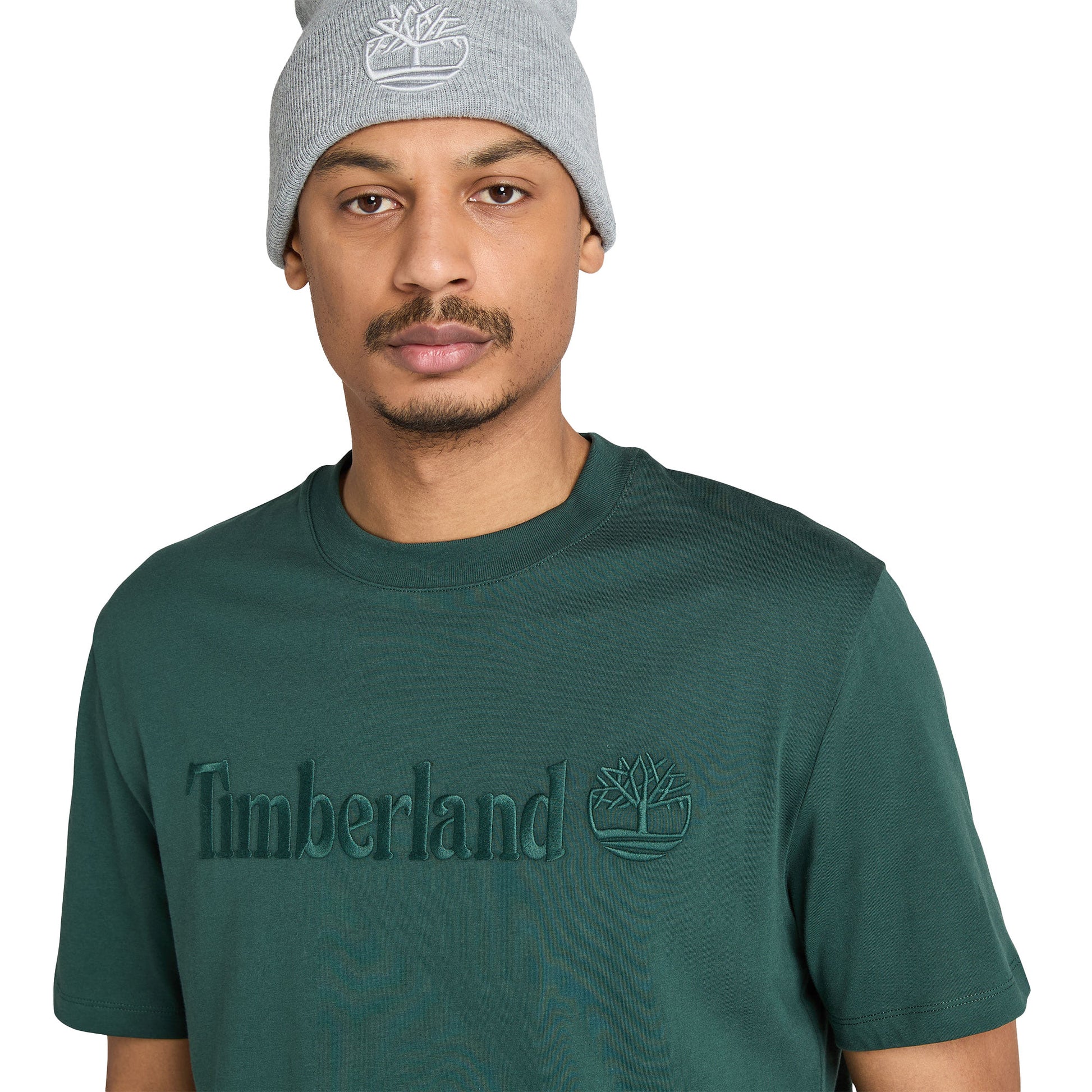Timberland Hampthon SS Tee Green Gables  - TB0A6VPE3171