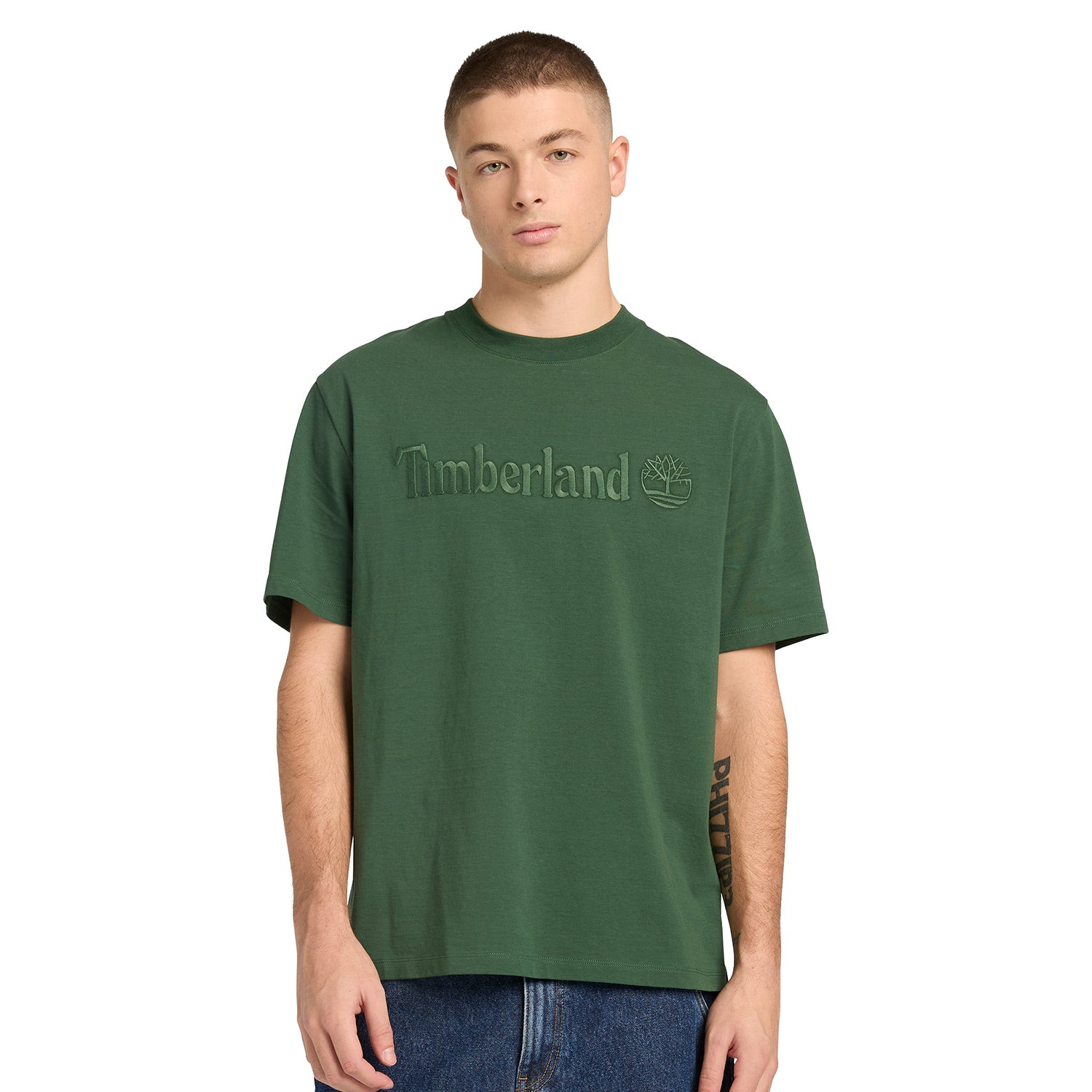 Timberland Hampthon SS Tee Pineneedle  - TB0A6VPEA6X1