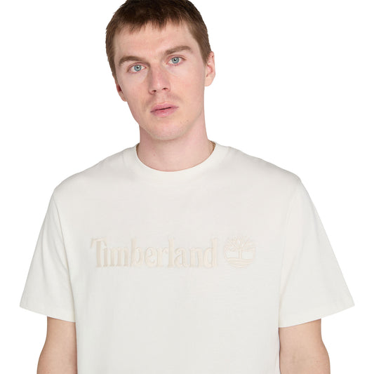 Timberland Hampthon SS Tee Vintage White  - TB0A6VPECM91