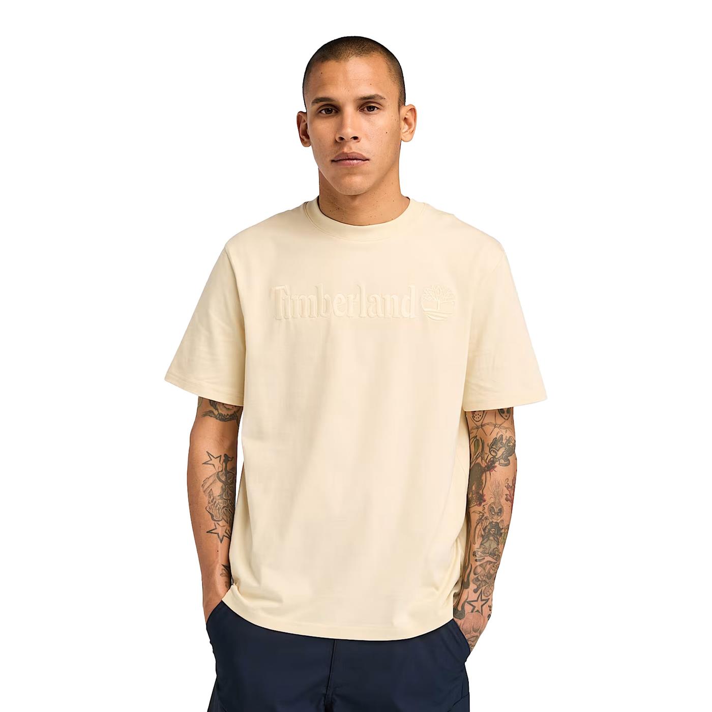 Timberland Hampthon SS Tee Angora  - TB0A6VPEEFL1
