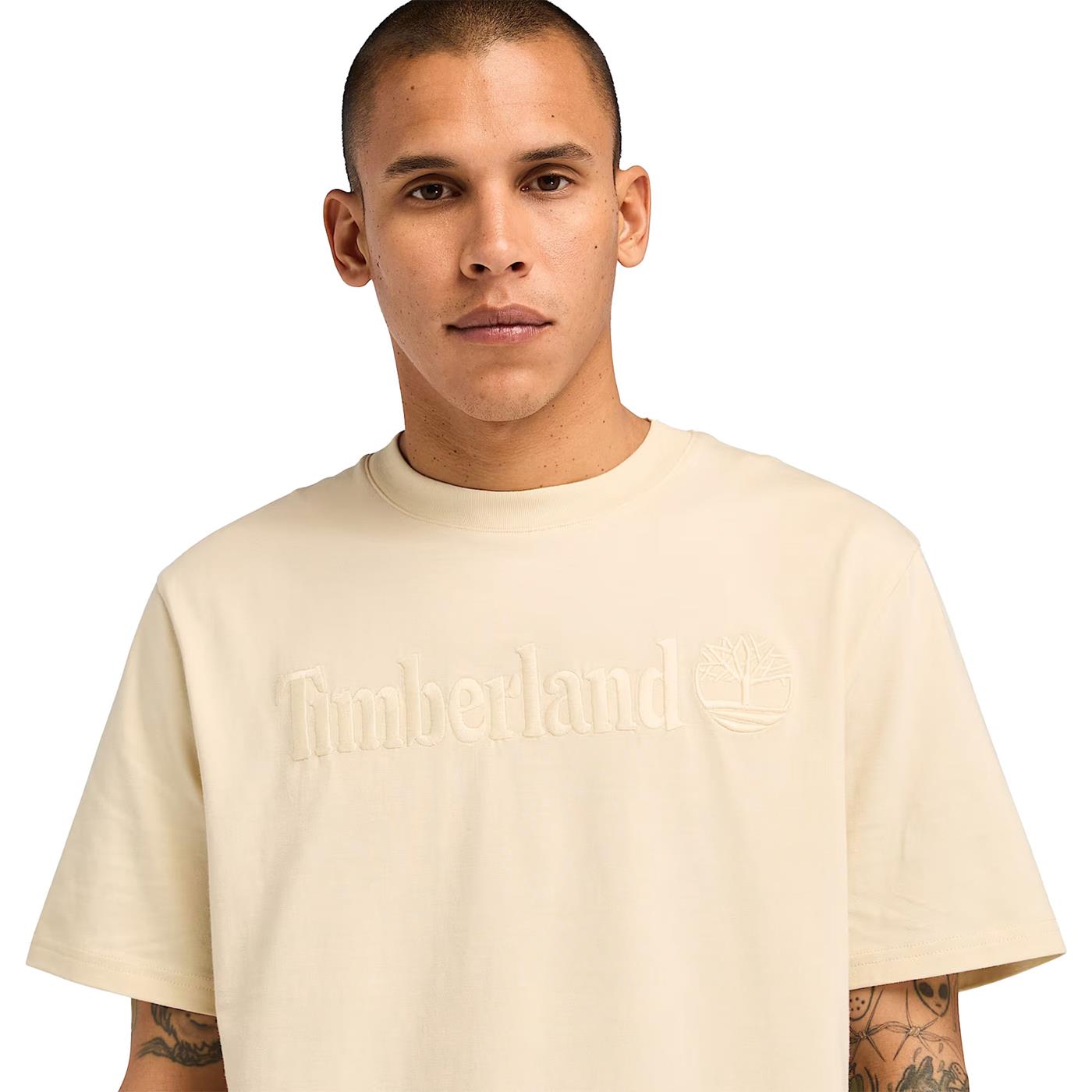 Timberland Hampthon SS Tee Angora  - TB0A6VPEEFL1