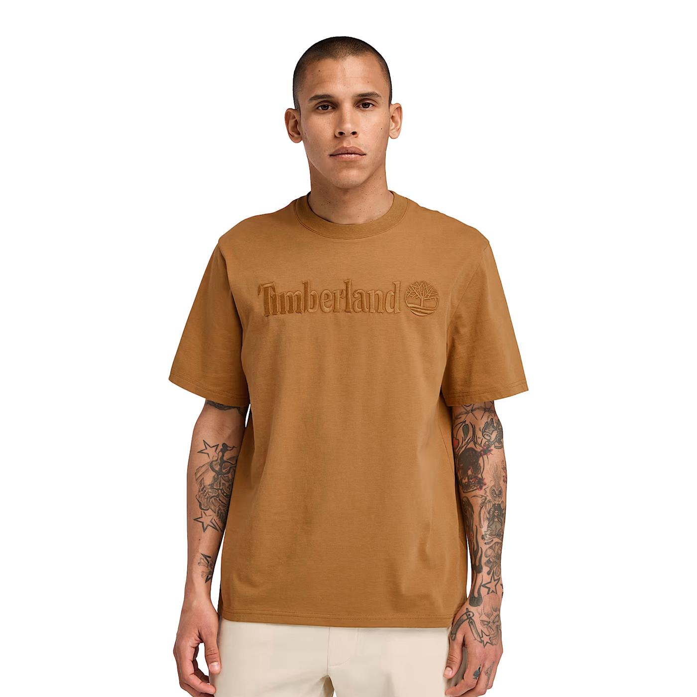 Timberland Hampthon SS Tee Wheat Boot  - TB0A6VPEP471
