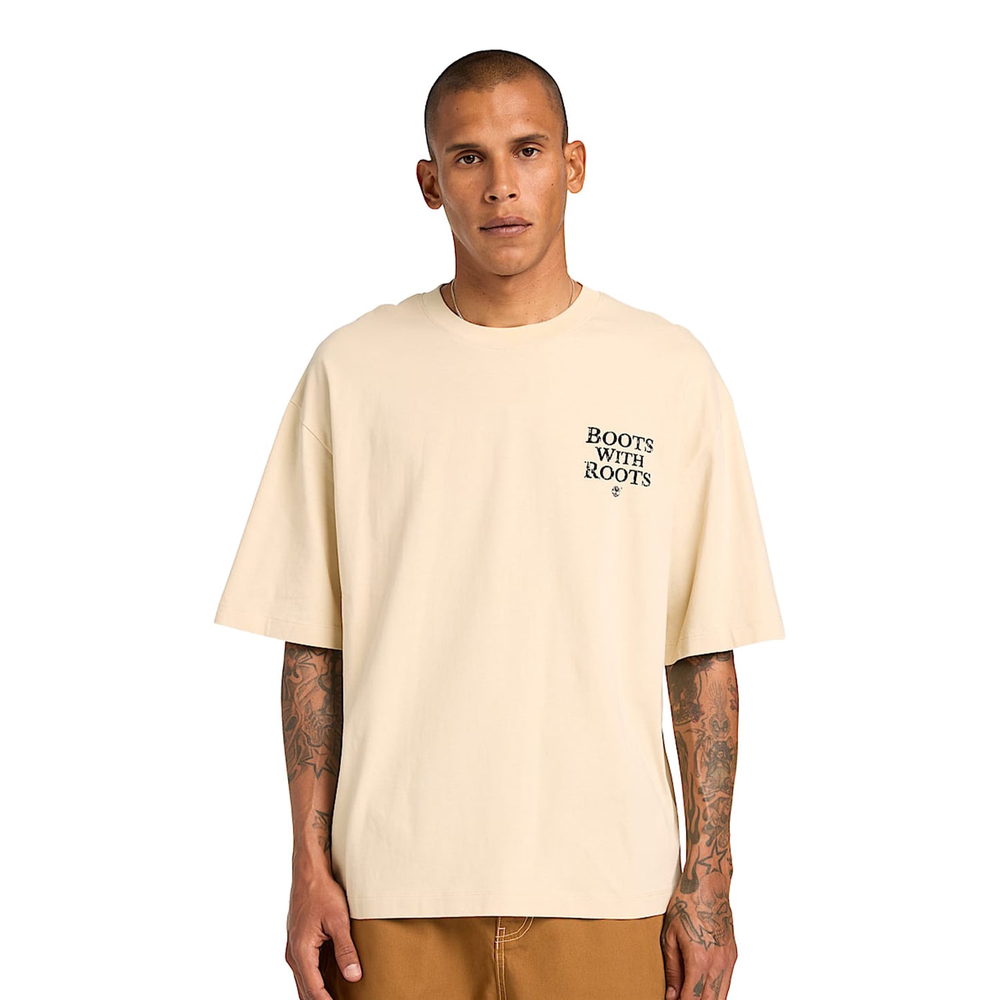 Timberland "Timbs On My Feet" Graphic SS Tee Putty