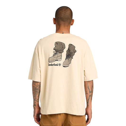 Timberland "Timbs On My Feet" Graphic SS Tee Putty