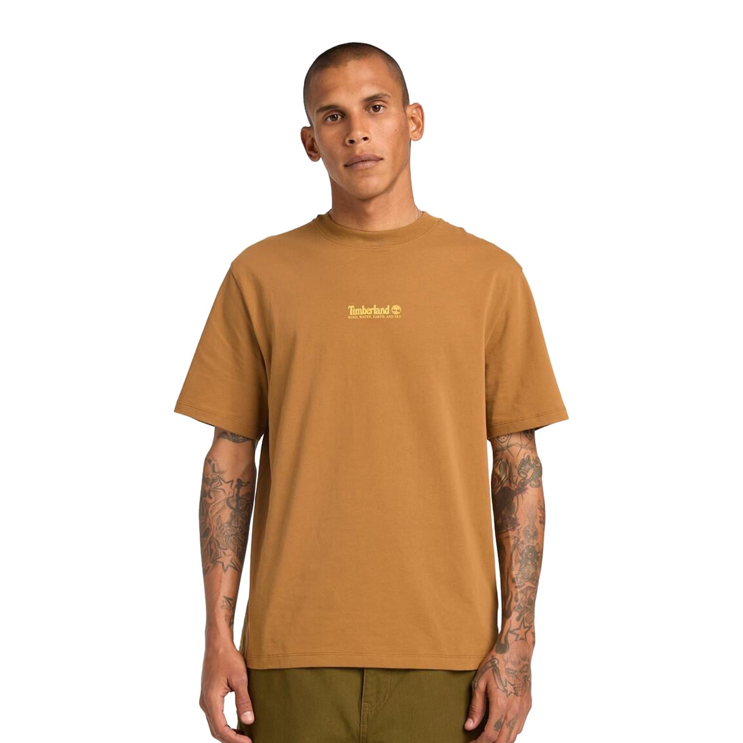 Timberland "Triple Tree" Graphic SS Tee Dark Wheat Boot