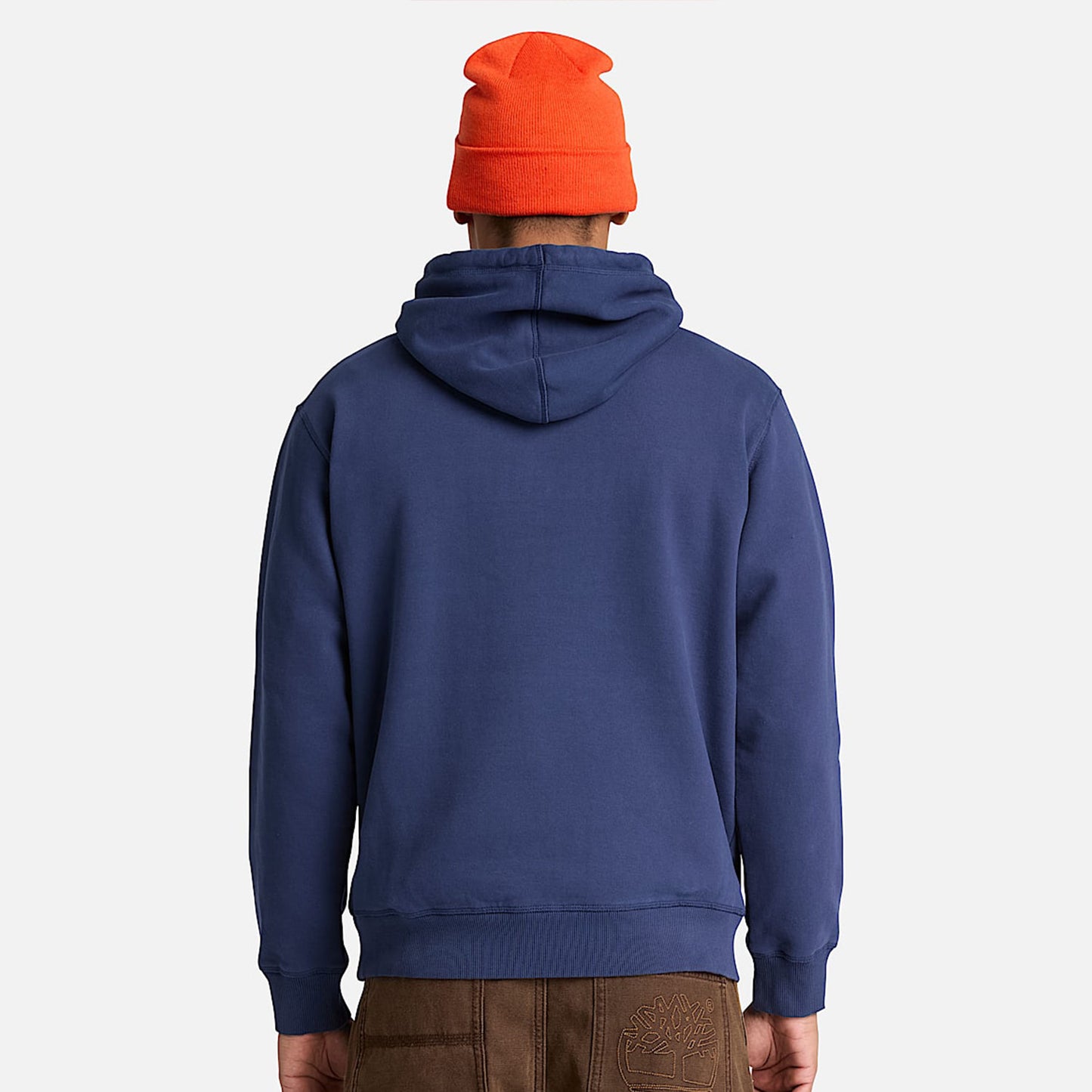 Timberland 1973 Embroidered Logo BB Hoodie Naval Academy  - TBC0YHB6AIH1