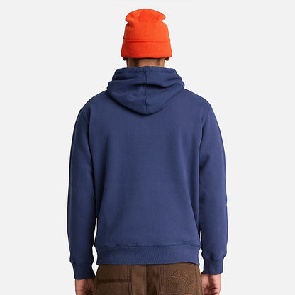 Timberland 1973 Embroidered Logo BB Hoodie Naval Academy  - TBC0YHB6AIH1