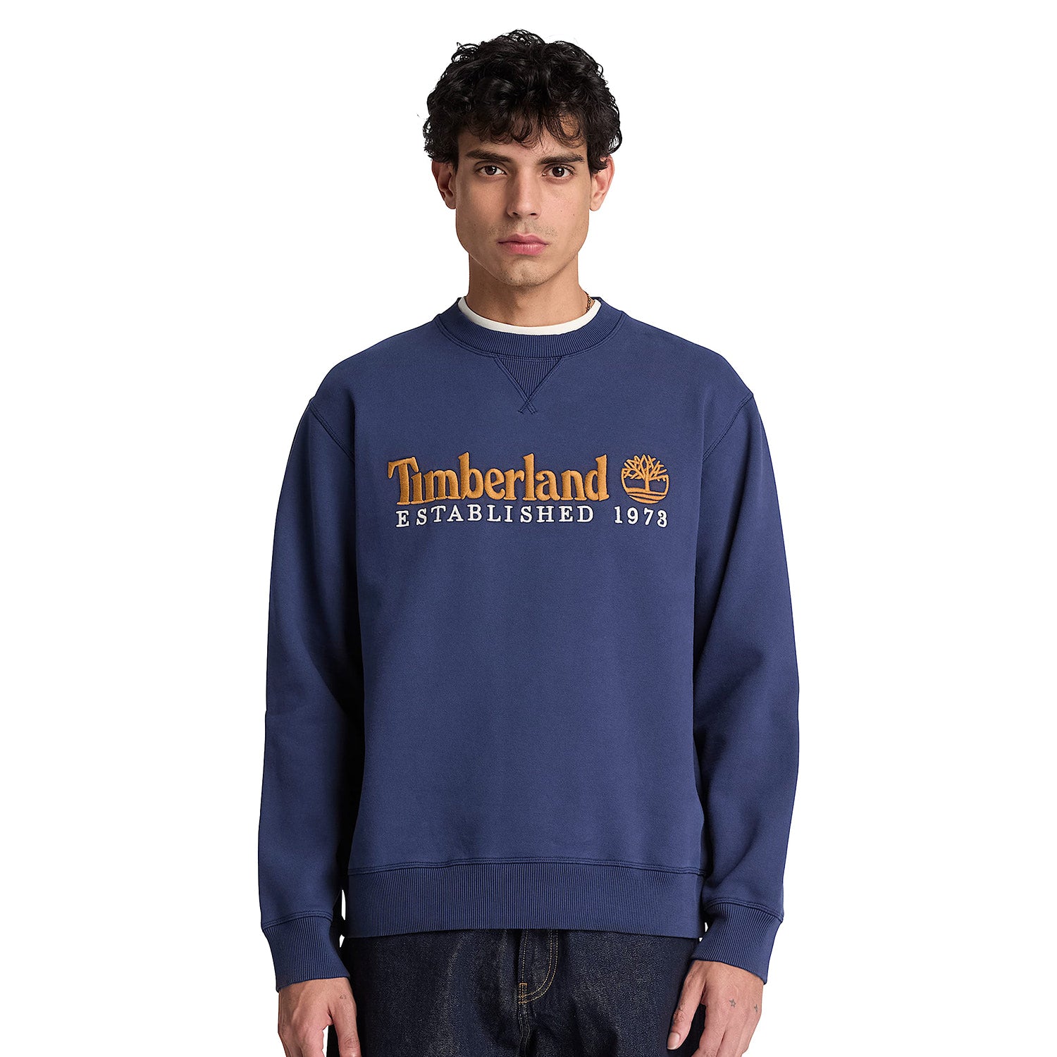 Timberland 1973 Embroidered Logo BB Crew Naval Academy  - TBC0YHB7AIH1