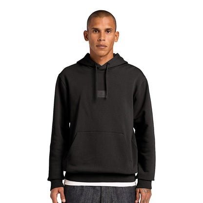 Timberland Silicon Badge Hoodie (LB) Black  - TBC0YHCM0011