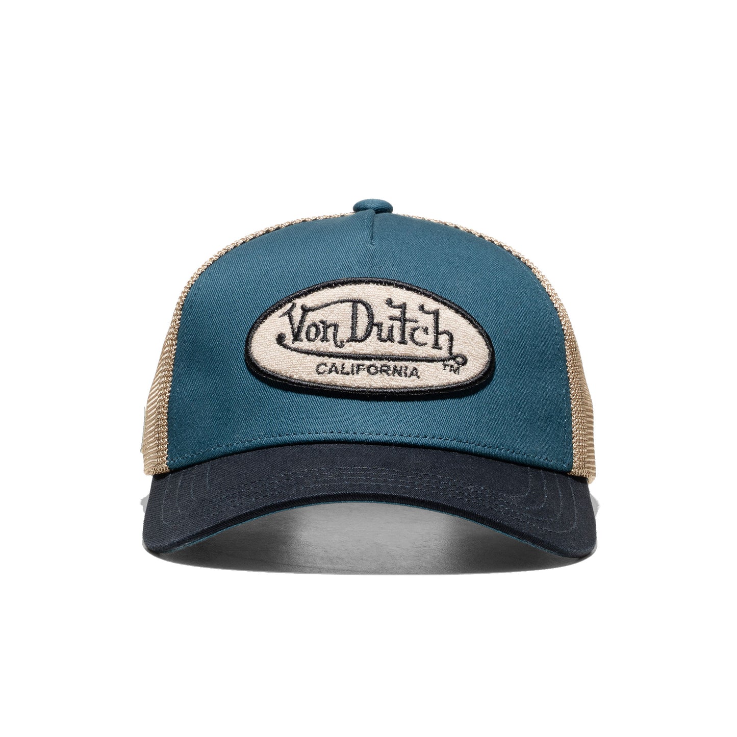 Von Dutch Trucker Cap Black/Obsidian/Beige  - TERRY05