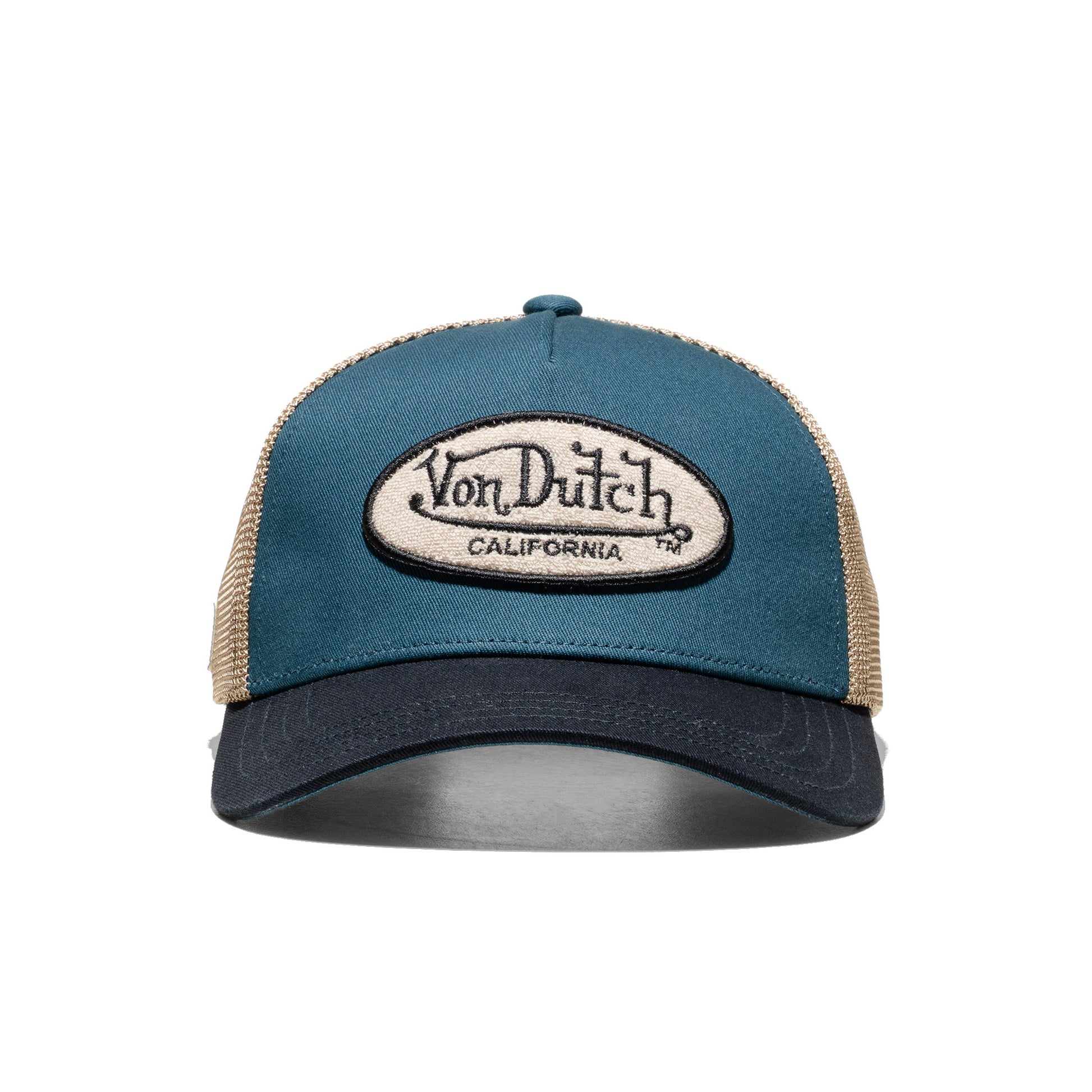 Von Dutch Trucker Cap Black/Obsidian/Beige  - TERRY05