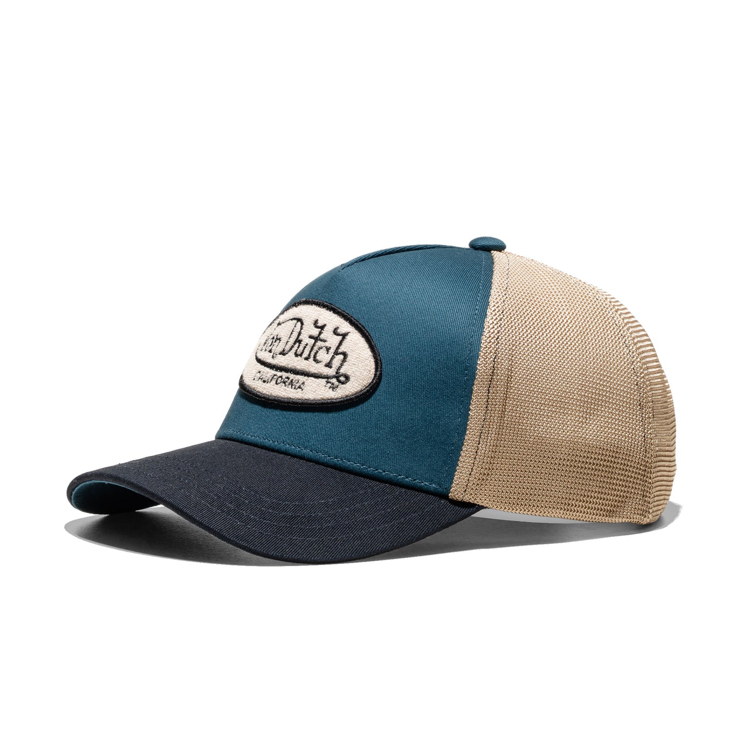Von Dutch Trucker Cap Black/Obsidian/Beige  - TERRY05