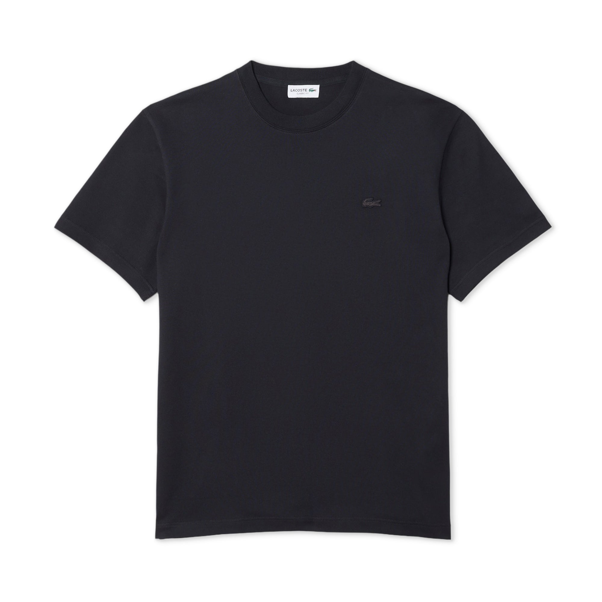 Lacoste Classic Fit Back Print Heavy Cotton T-Shirt Blkbird – XTREME