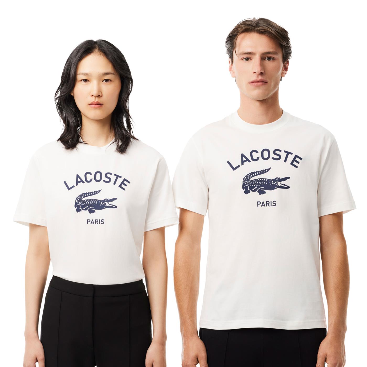 Lacoste Classic Fit Cotton Jersey T-Shirt Flour  - TH2733-70V