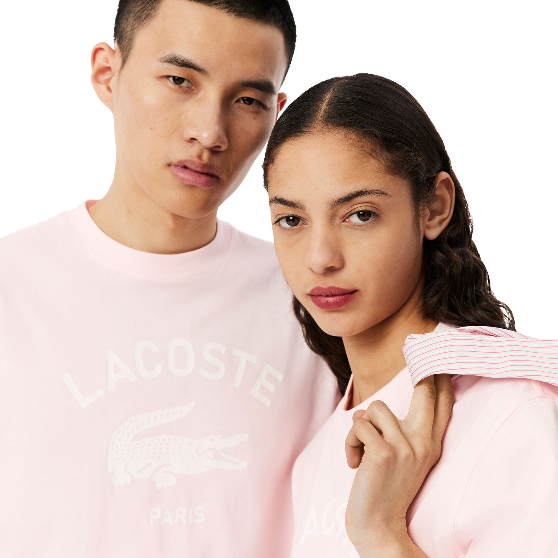 Lacoste Classic Fit Cotton Jersey T-Shirt Flamant  - TH2733-T03