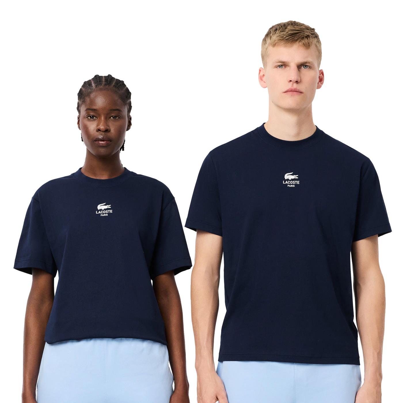 Lacoste Classic Fit T-Shirt Navy  - TH2739-166