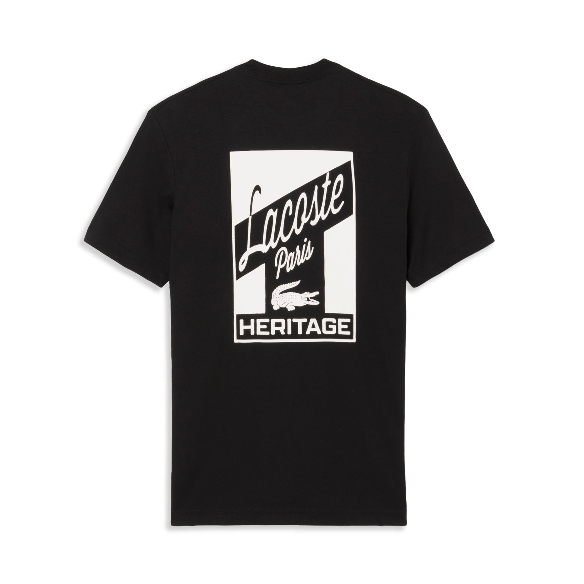 Lacoste Multi Print Jersey T-Shirt Black  - TH5948-031