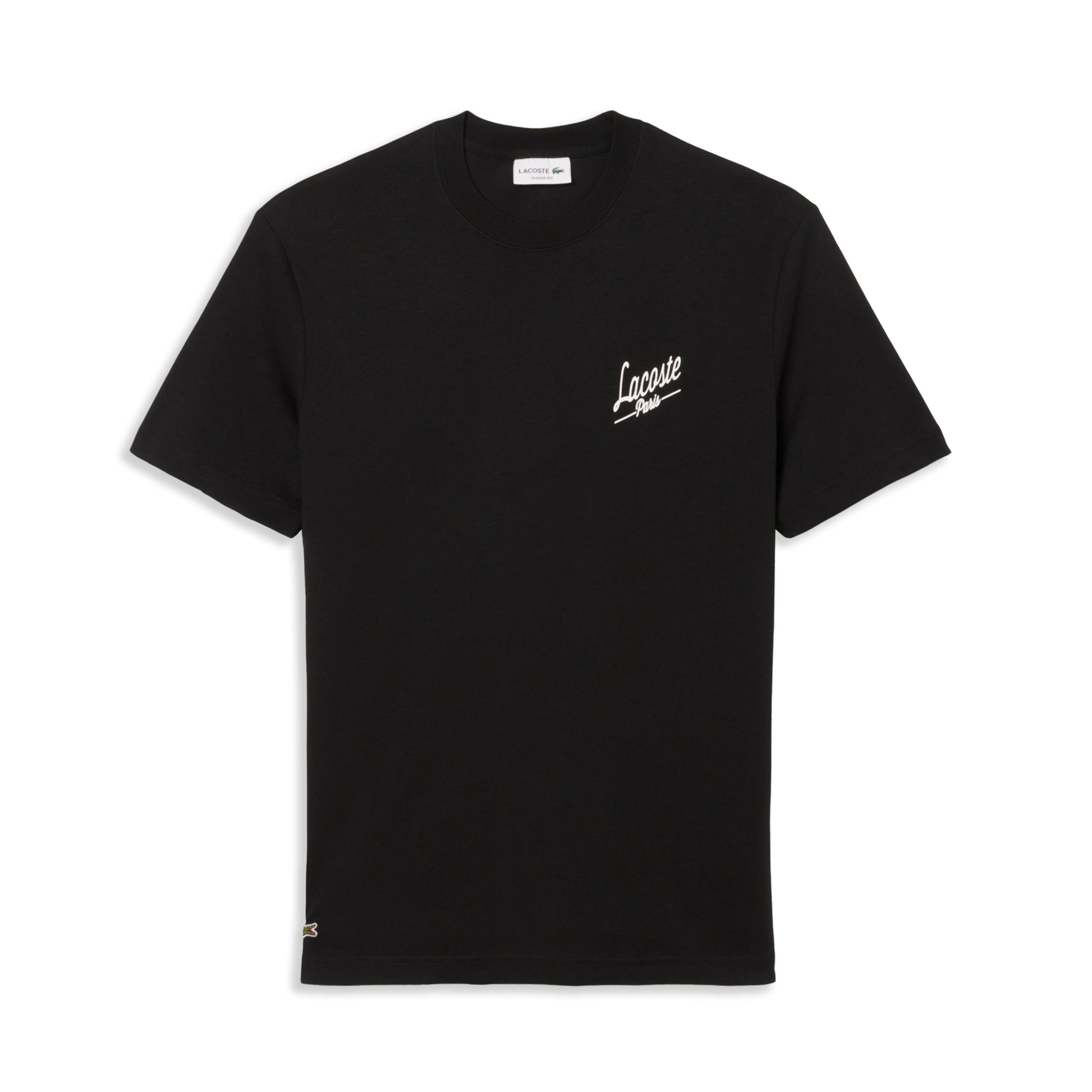Lacoste Multi Print Jersey T-Shirt Black  - TH5948-031