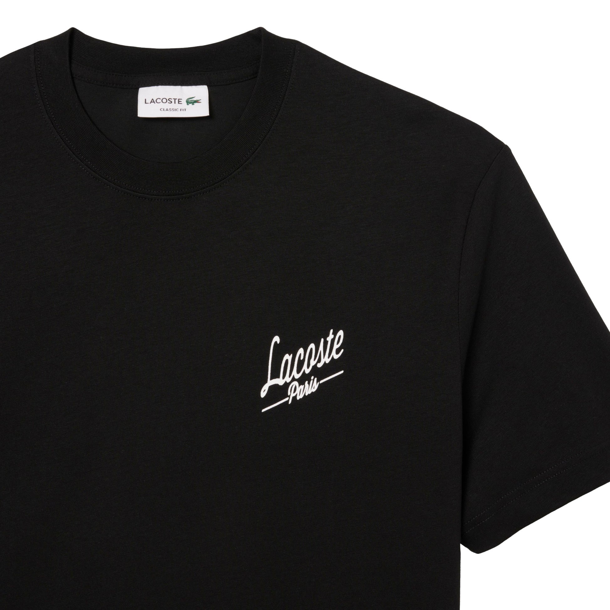Lacoste Multi Print Jersey T-Shirt Black  - TH5948-031