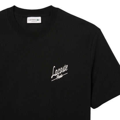 Lacoste Multi Print Jersey T-Shirt Black  - TH5948-031