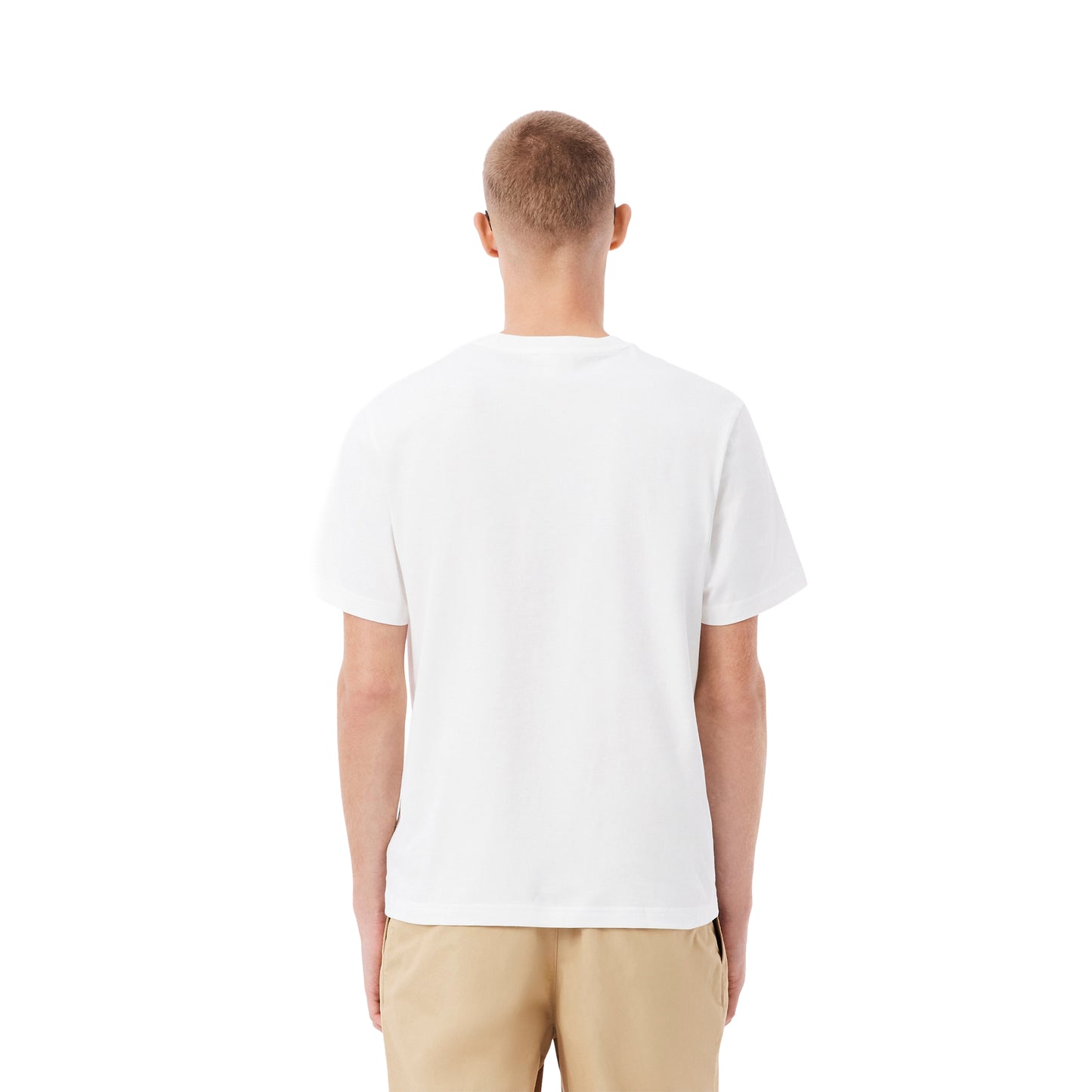 Lacoste Classic Fit Cotton Jersey T-Shirt White