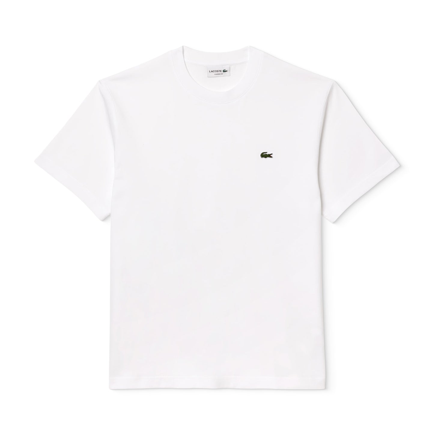 Lacoste Classic Fit Cotton Jersey T-Shirt White