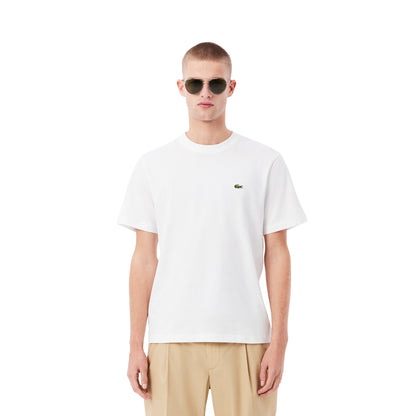 Lacoste Classic Fit Cotton Jersey T-Shirt White
