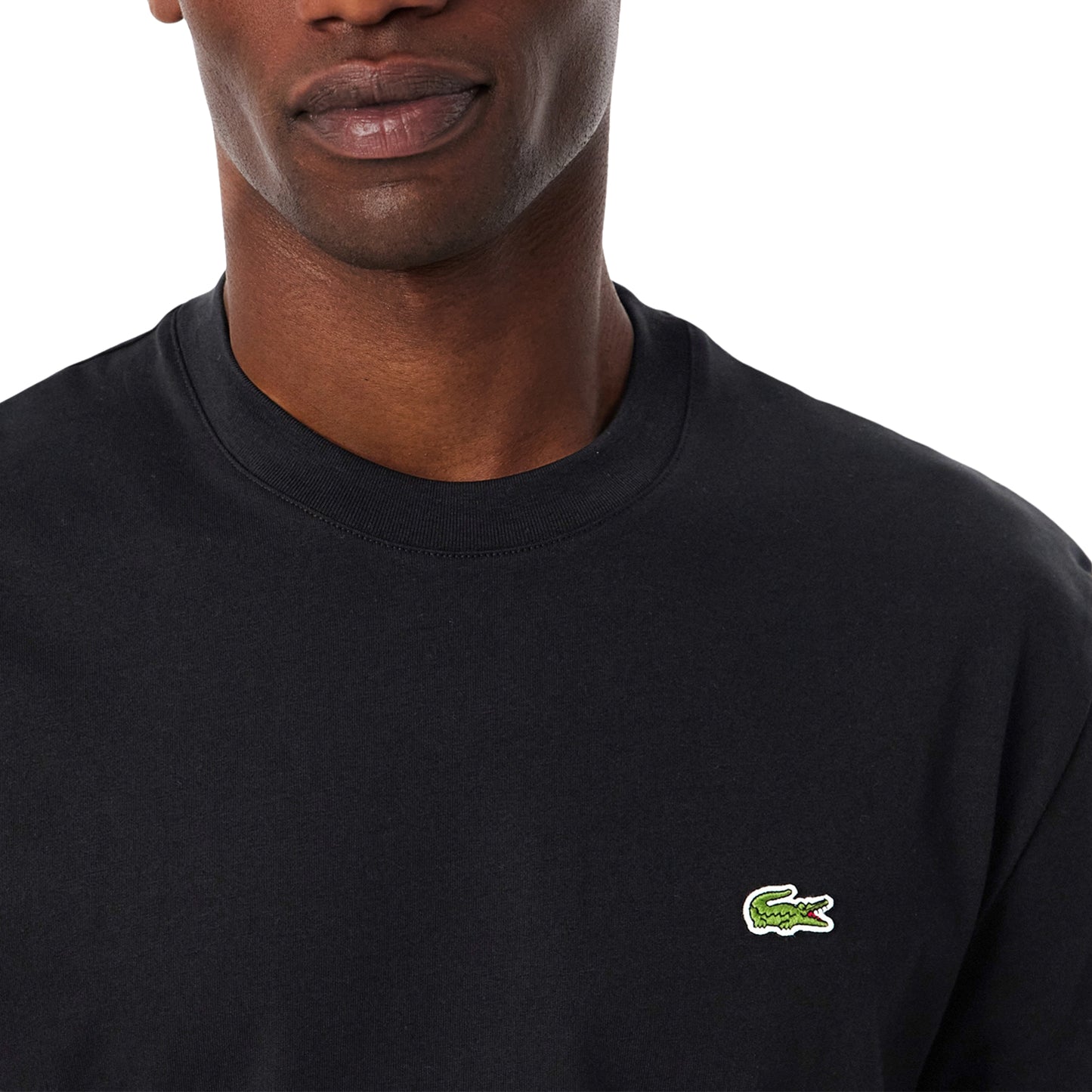Lacoste Classic Fit Cotton Jersey T-Shirt Black