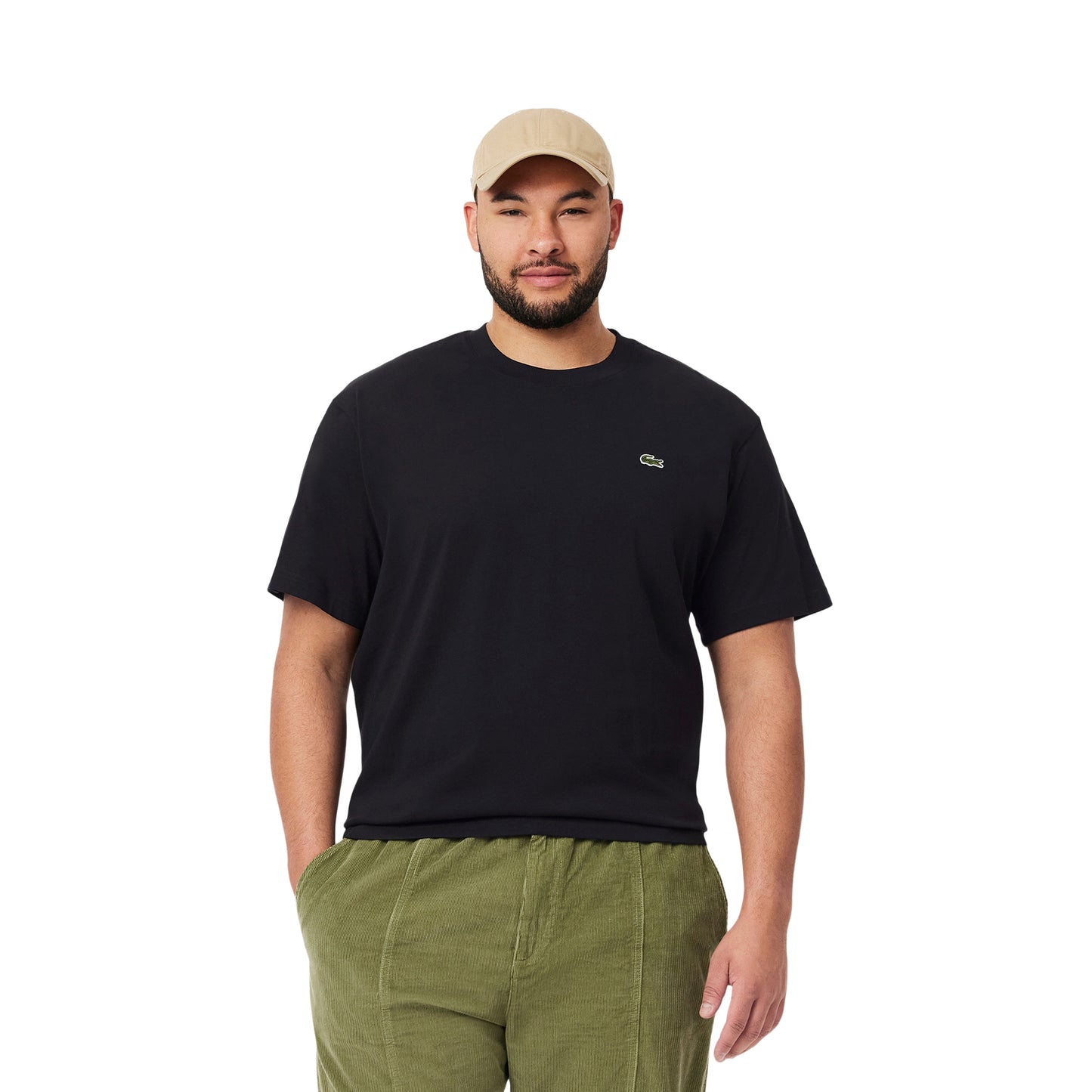 Lacoste Classic Fit Cotton Jersey T-Shirt Black