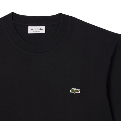 Lacoste Classic Fit Cotton Jersey T-Shirt Black