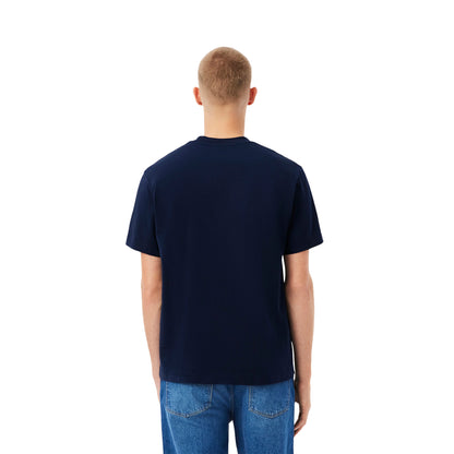 Lacoste Classic Fit Cotton Jersey T-Shirt Navy