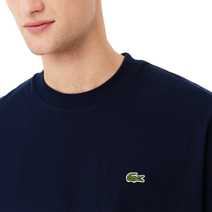 Lacoste Classic Fit Cotton Jersey T-Shirt Navy