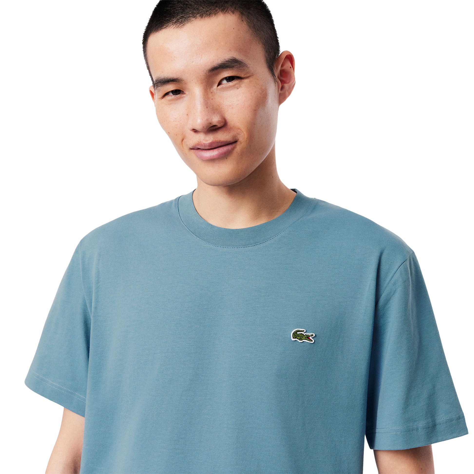 Lacoste Classic Fit Cotton Jersey T-Shirt Limestone  - TH7318-HD9