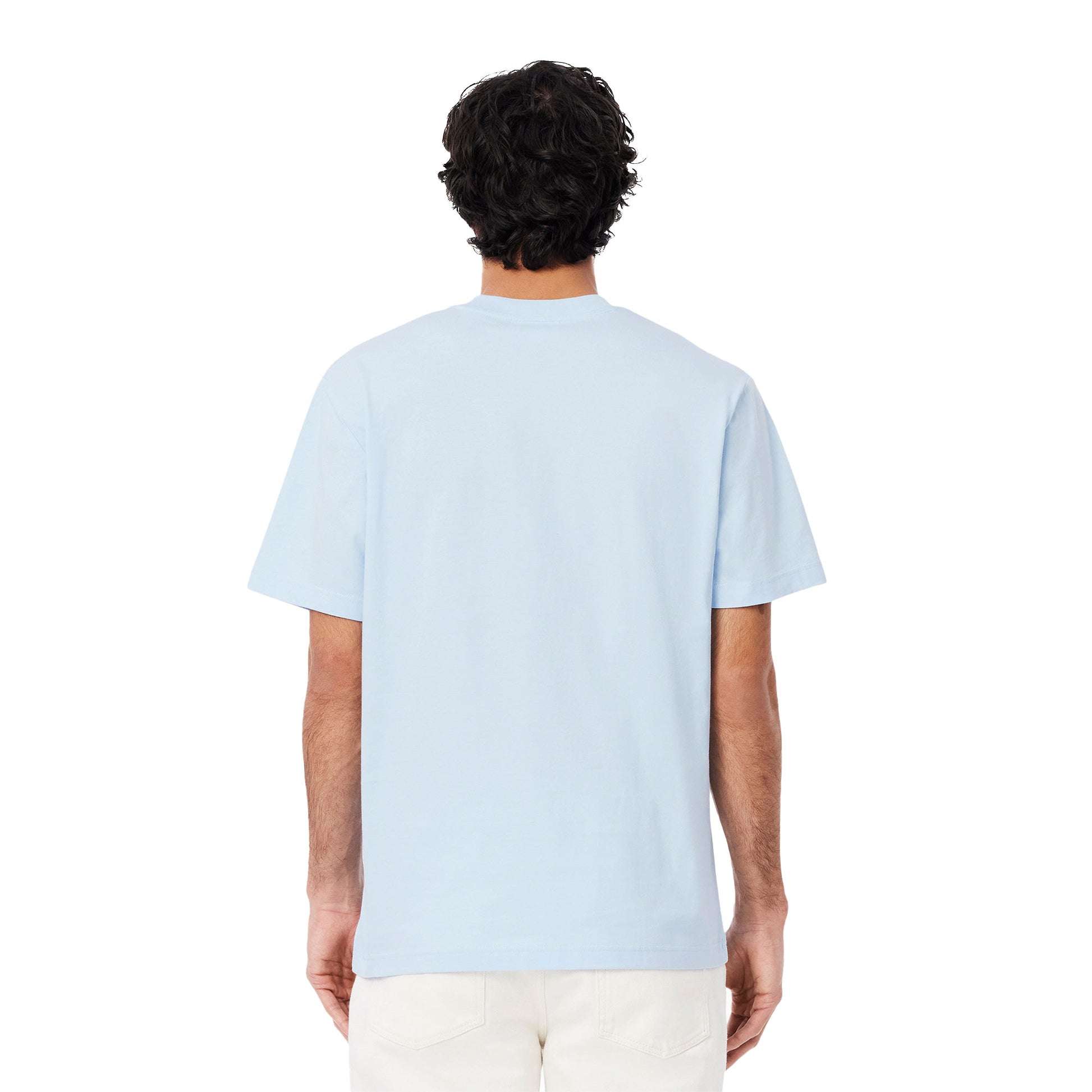 Lacoste Classic Fit Cotton Jersey T-Shirt Stream  - TH7318-T01