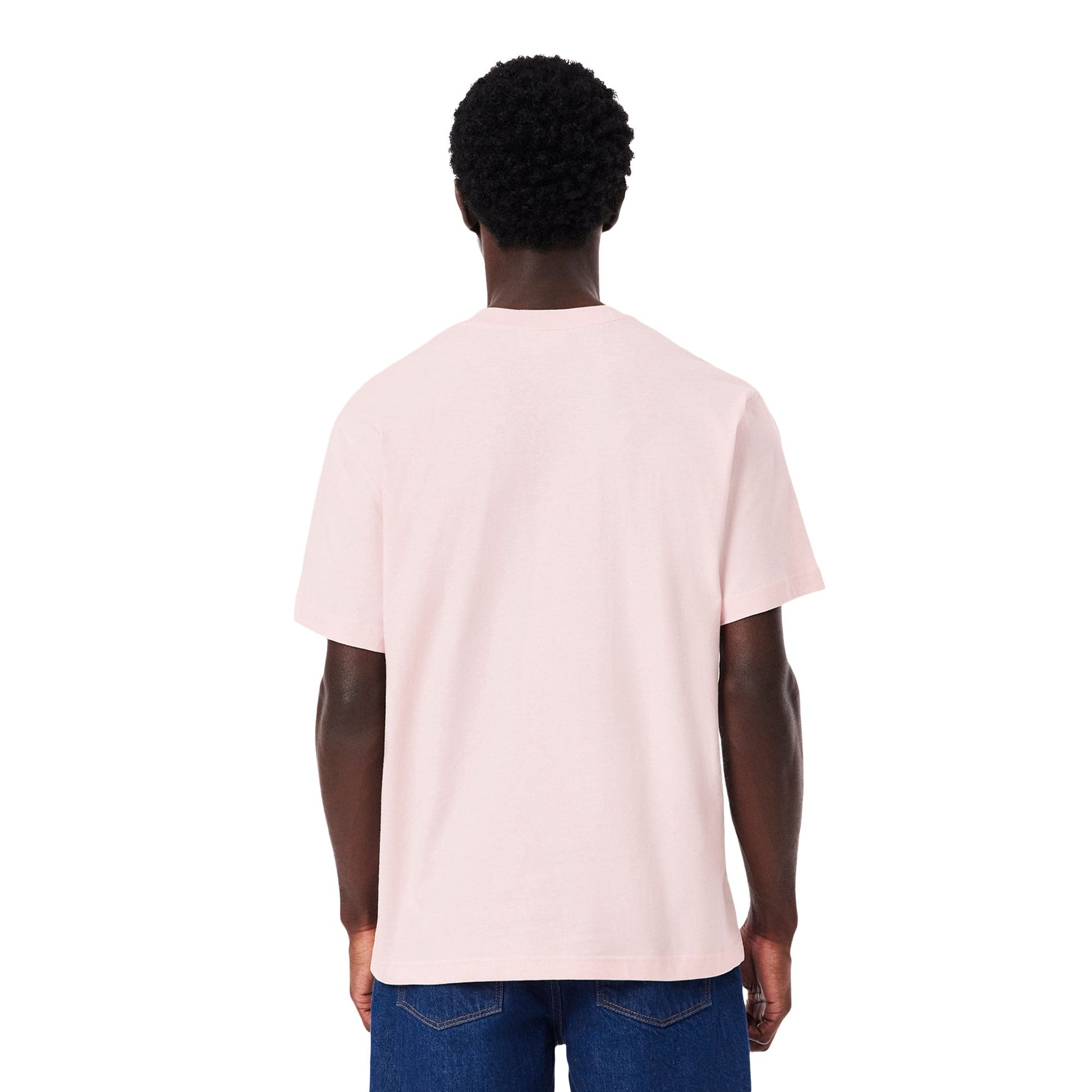 Lacoste Classic Fit Cotton Jersey T-Shirt Flamant  - TH7318-T03