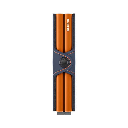 Secrid Twinwallet Matte Night Blue/Orange  - TMNIGHTBLUEORANGE