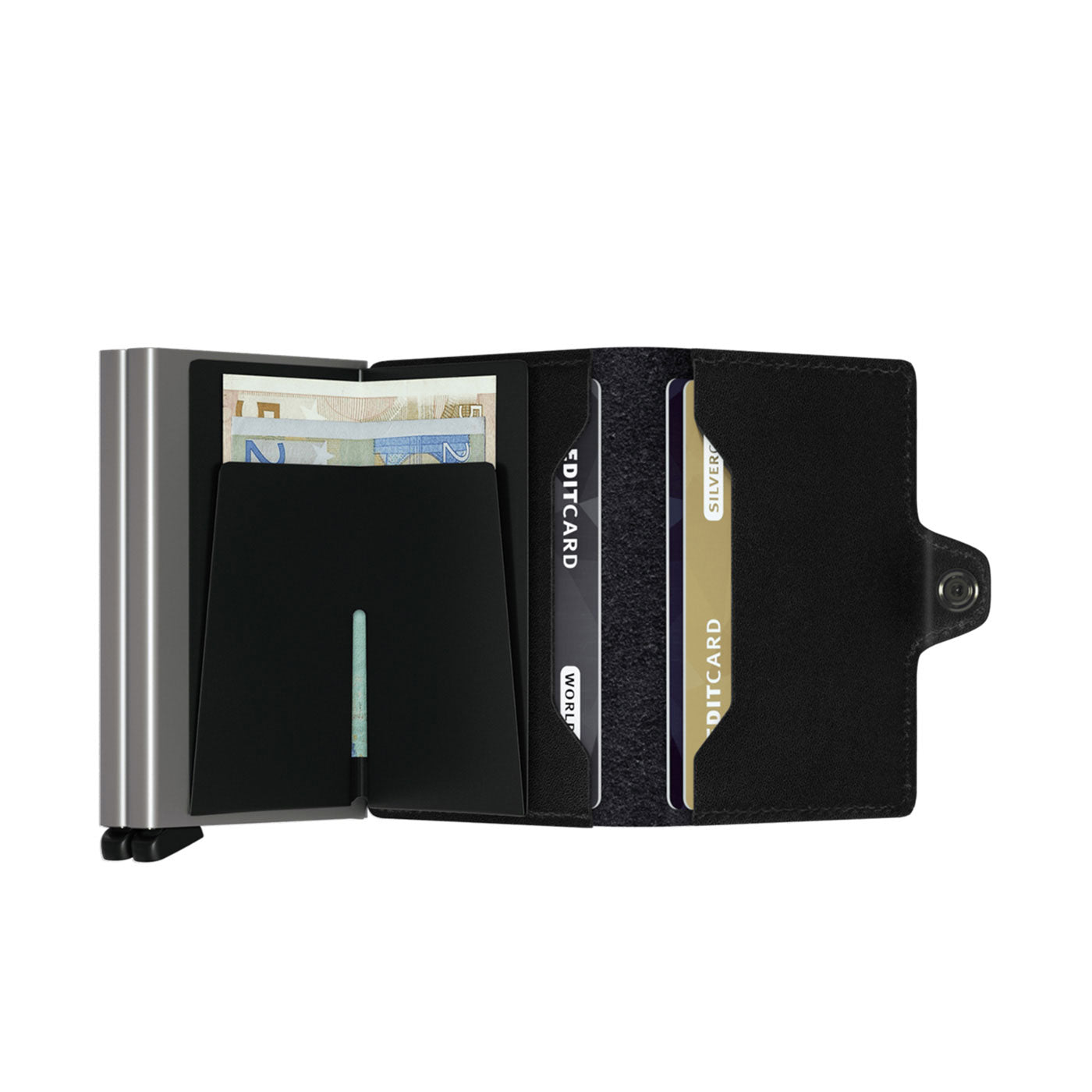 Secrid Twinwallet Original Black  - TOBLACK