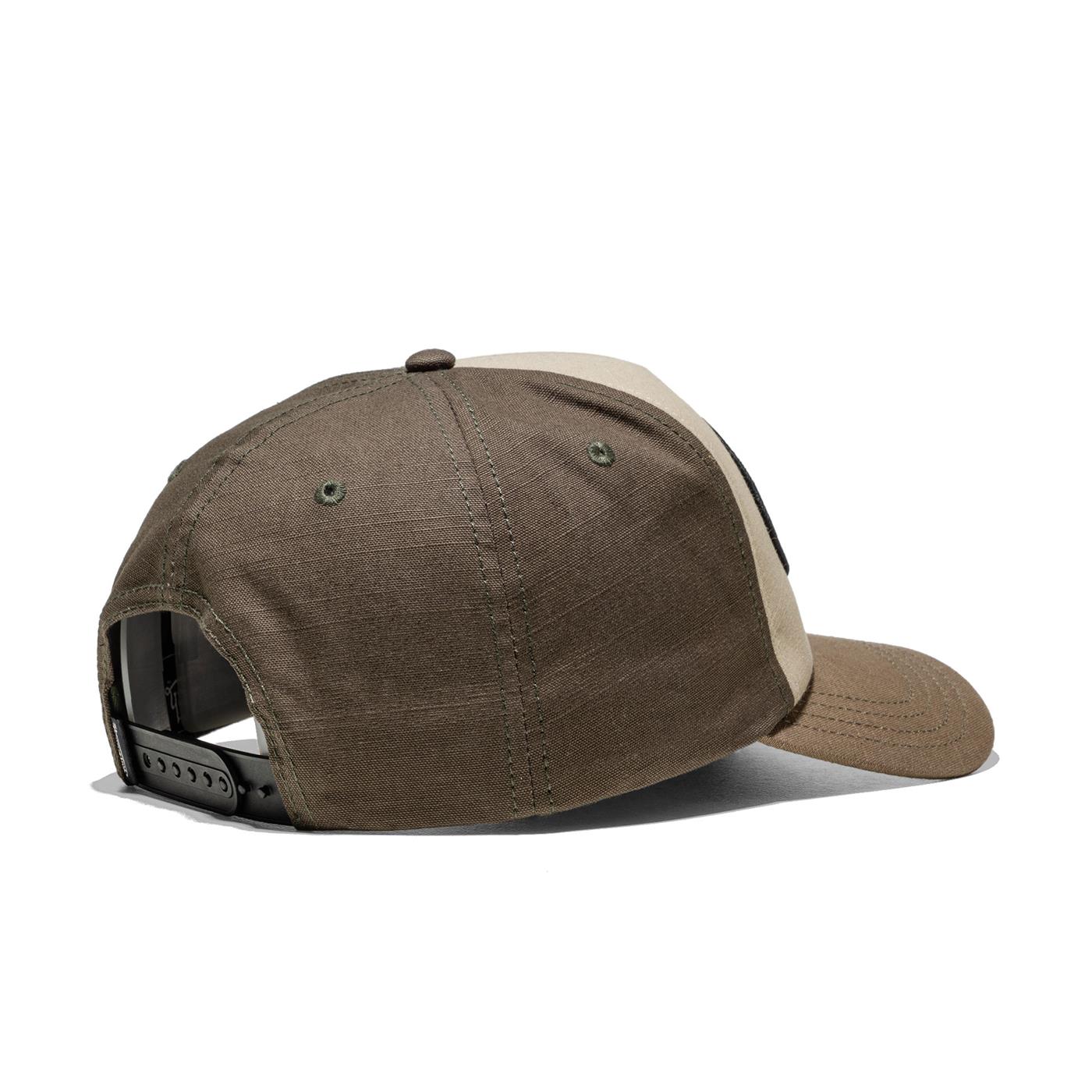 Von Dutch Snapback Cap Olive Green/Saddle Green  - TOI1
