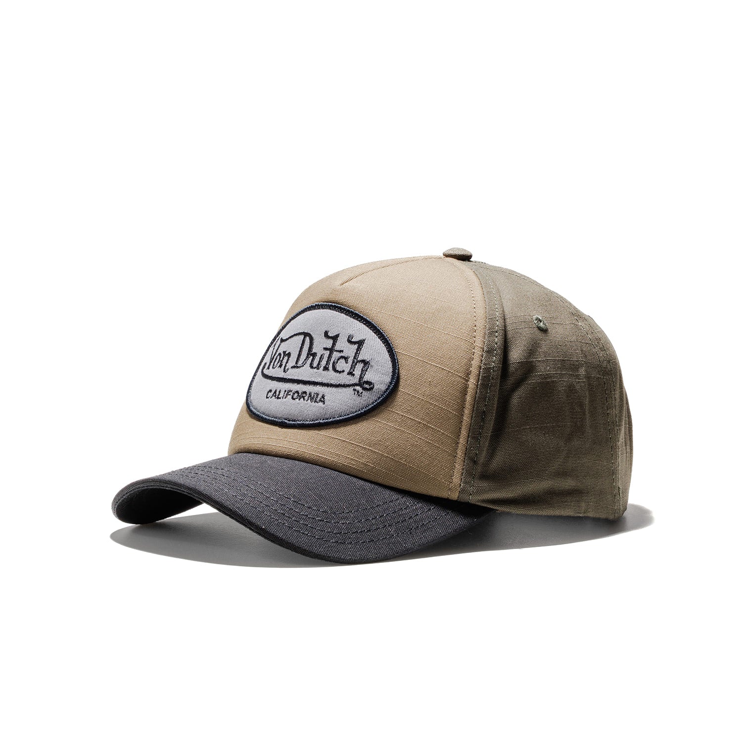 Von Dutch Snapback Cap Olive Green/Black  - TOI3
